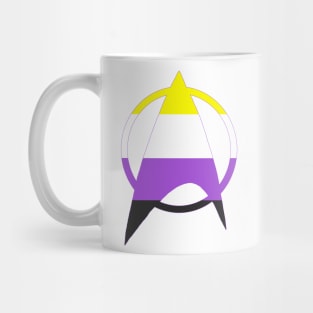 Non-Binary Starfleet Pride Mug